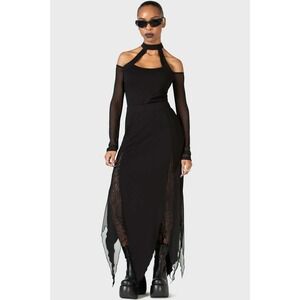 Killstar the grimmer the better midi skirt‎